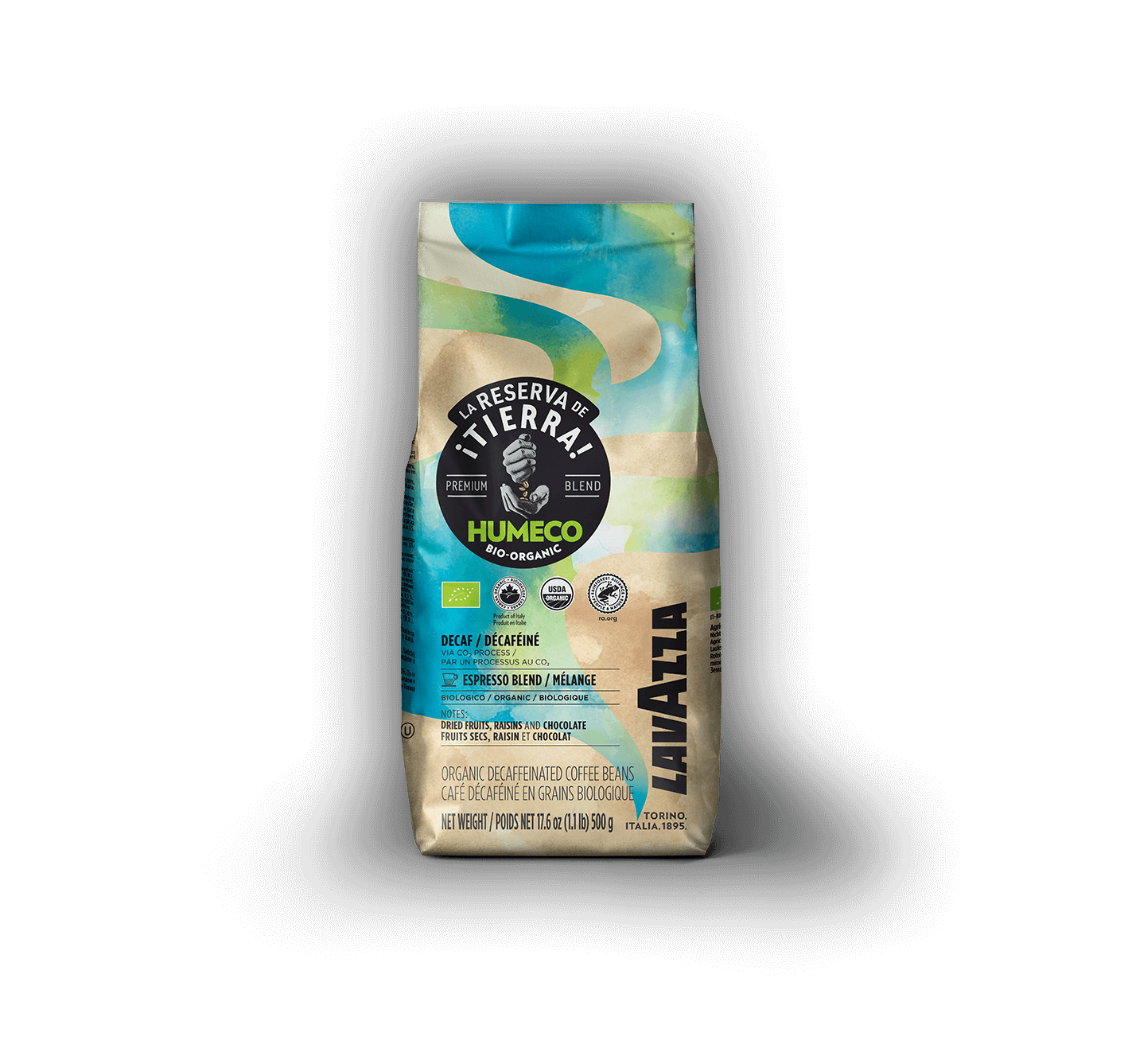 Espresso La Reserva de ¡Tierra! Humeco Bio-Organic Decaf