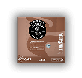 La Reserva de ¡Tierra! Selection 100 % Arábica COMPOSTABLE* Cápsulas Blue x2